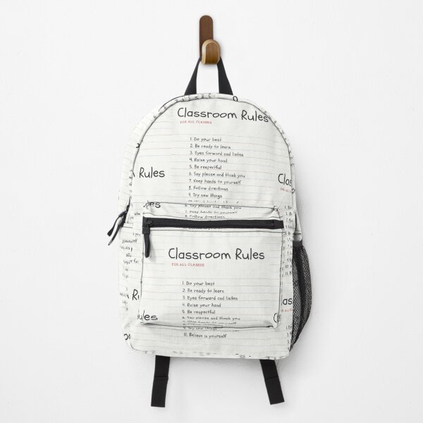 Item preview, Class room rules  designed and sold by mewsis.