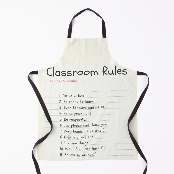 Item preview, Class room rules designed and sold by mewsis.