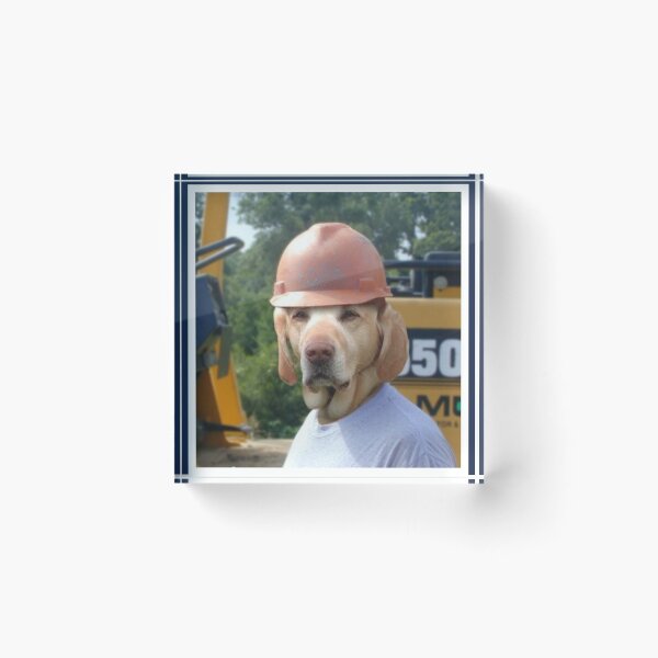 Item preview, Hard Hat Dog designed and sold by KingOfDogs.