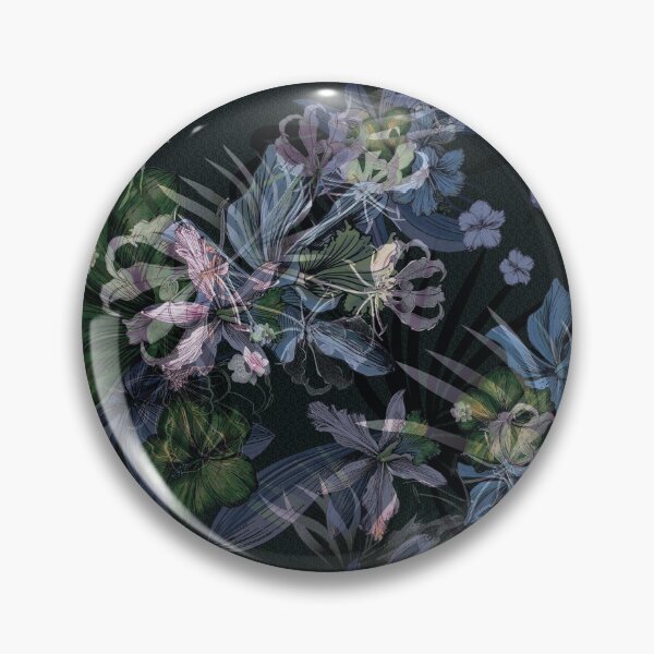 Aperçu de l'œuvre Floraison (Indigo) créée et vendue par Chartrose.