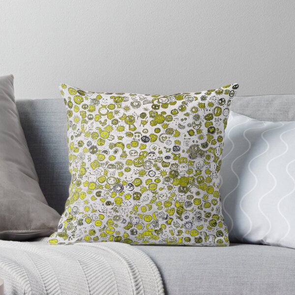 Item preview, Emoticon Yellow Doodle Faces designed and sold by kindxinn.