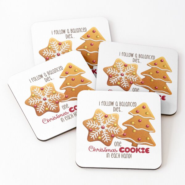 Item preview, Dieta equilibrada ... ¡Galletas de Navidad! designed and sold by PawsitiveMum.