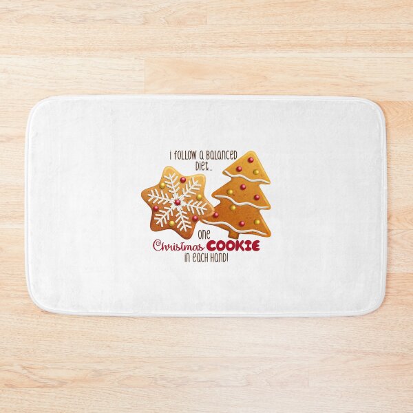 Item preview, Balanced Diet...Christmas Cookies! designed and sold by PawsitiveMum.