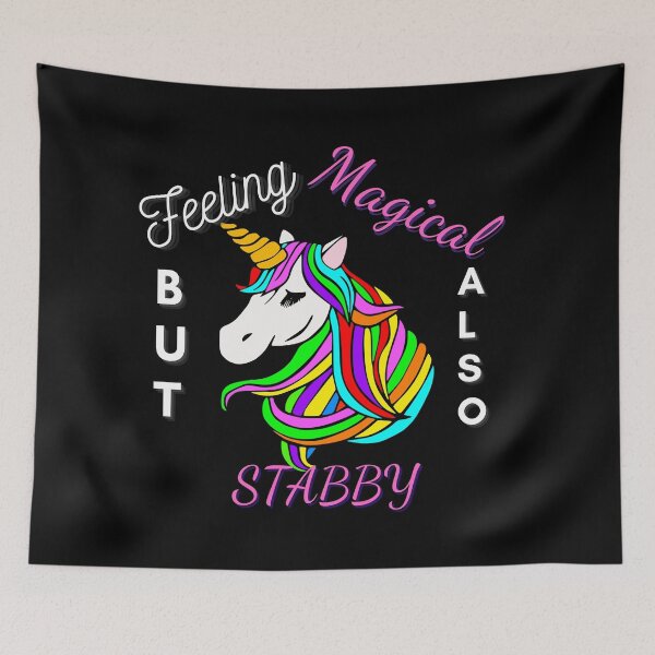 Item preview, Feeling Magical But Also Stabby  designed and sold by Vibing-Right.
