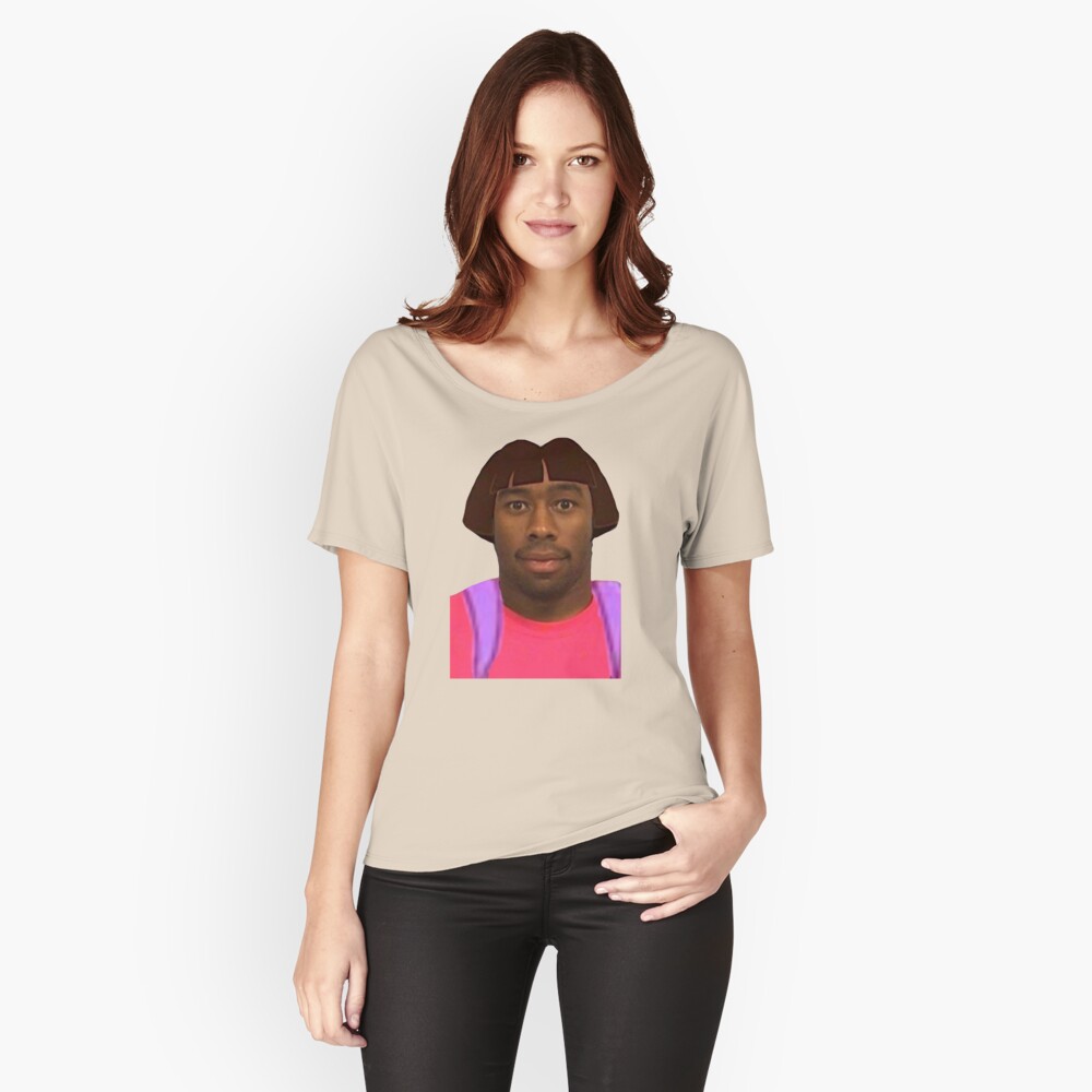 Vista previa del artículo con la obra «Camiseta ancha», diseñado y vendido por Bebouna.