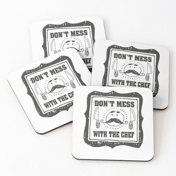 Item preview, DON'T MESS WITH  THE CHEF AWESOME MUSTACH CHEF DESIGH FOR COOK HUSBAND WIFE BOYFRIEND GIRLFRIEND MOM AND DAD AND FRIENDS designed and sold by thebaronart.