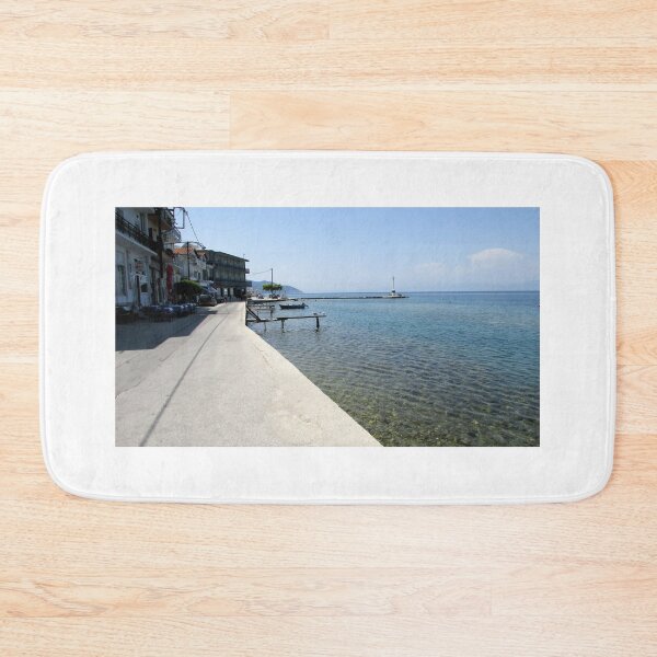 Item preview, THE WATERFRONT OF THASSOS TOWN HARBOUR. designed and sold by ronsaunders47.