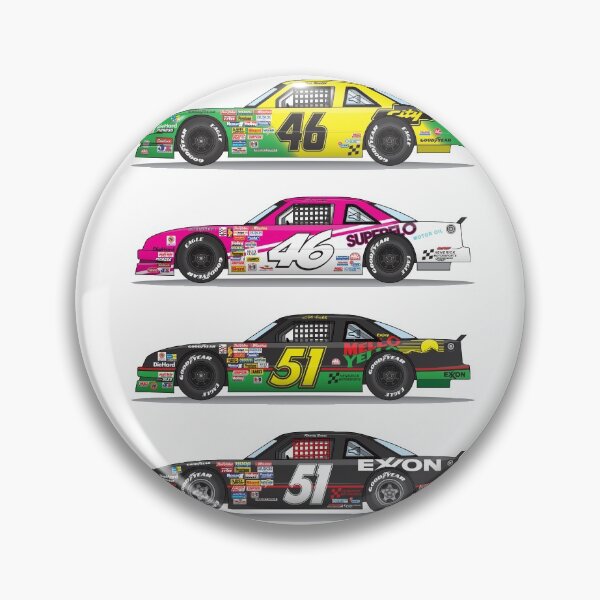 Item preview, Days of Thunder Car Collection Art Illustration, Cole Trickle, Rowdy Burns designed and sold by BFXIII.