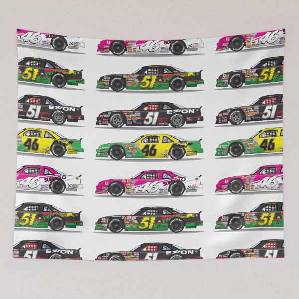 Item preview, Days of Thunder Car Collection Art Illustration, Cole Trickle, Rowdy Burns designed and sold by BFXIII.