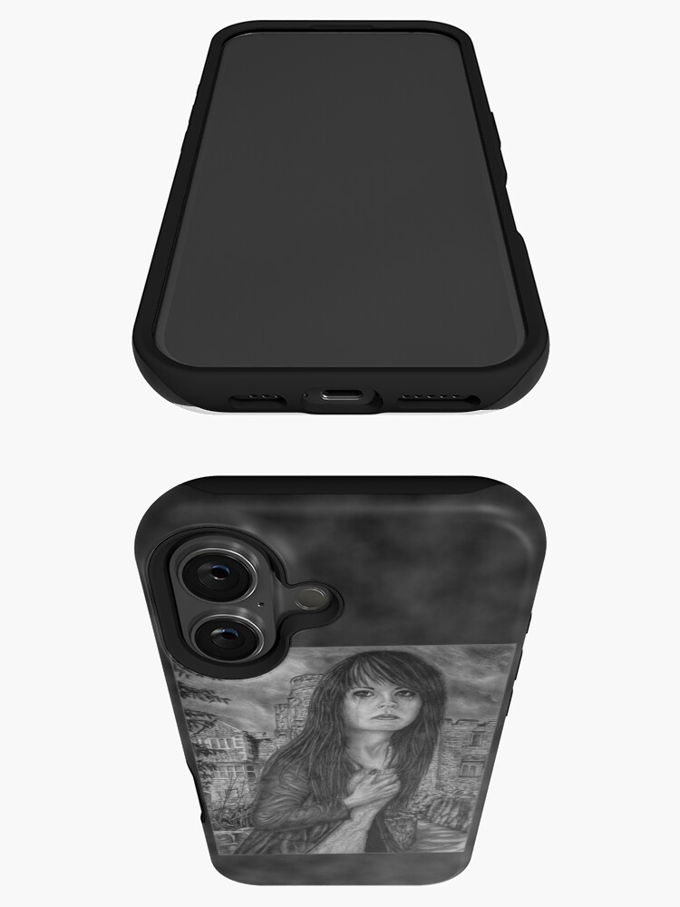 Thumbnail 3 of 4, iPhone Case, Leaving. Original artwork by Dean Sidwell designed and sold by DeanSidwellArt.