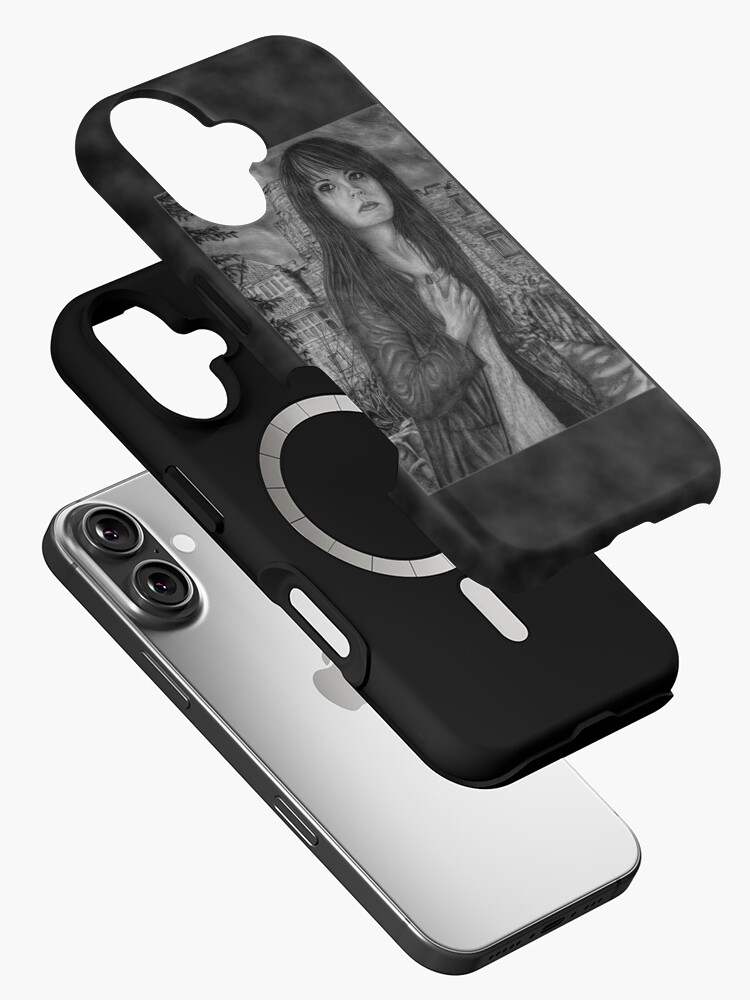 Thumbnail 2 of 4, iPhone Case, Leaving. Original artwork by Dean Sidwell designed and sold by DeanSidwellArt.