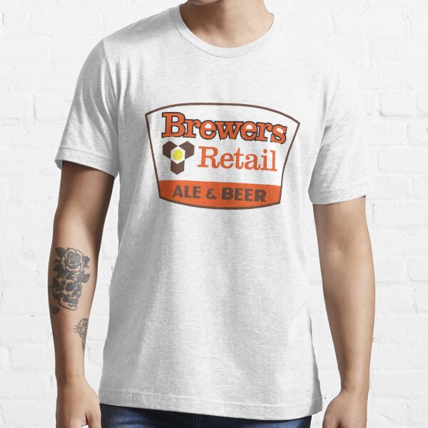 Vintage Brewers Retail embroidered EFFECT apparel.  Essential T