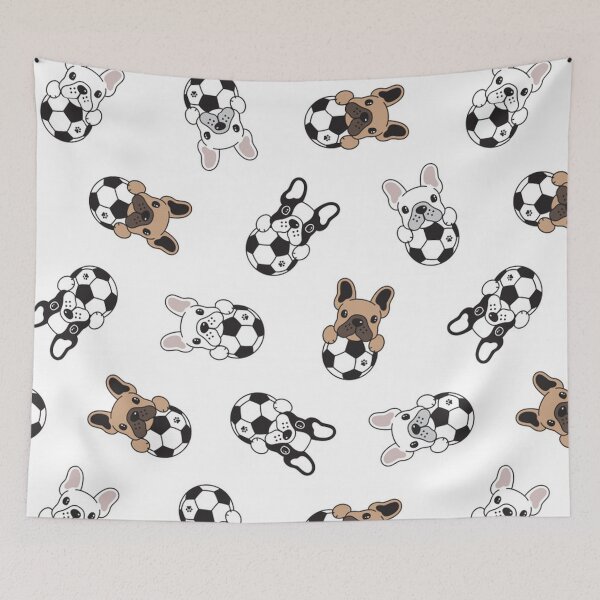 Item preview, French Bulldog Dog cute pet face dogs pets sweet puppy soccer  designed and sold by Coolstuff4you71.