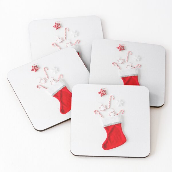 Item preview, Red Socks Santa Gifts Christmas Candy Canes designed and sold by Kr-It.