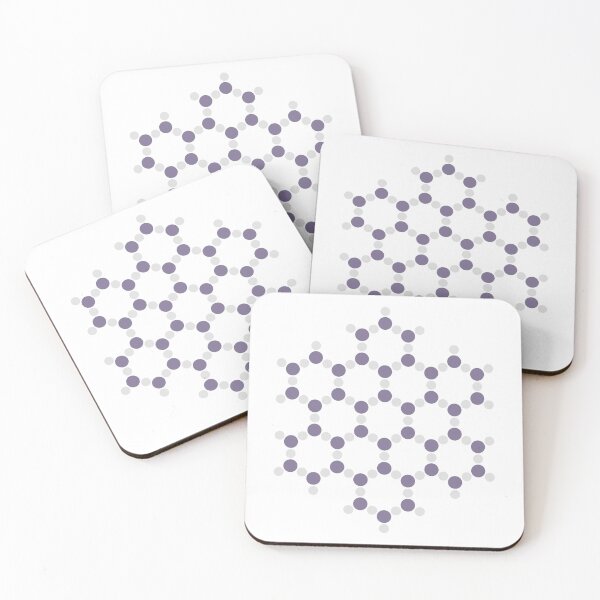 Item preview, Ice Hexagonal Structure Alternate designed and sold by ChemisTees.