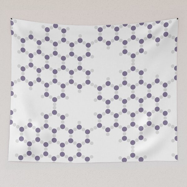 Item preview, Ice Hexagonal Structure Alternate designed and sold by ChemisTees.