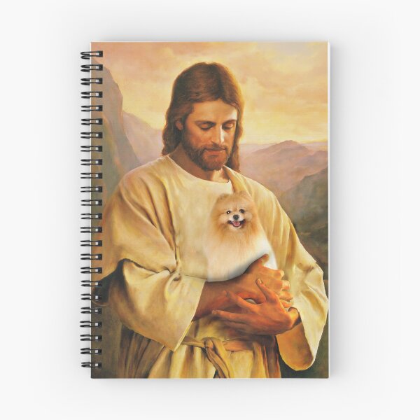 Item preview, pomeranian dog and jesus lover designed and sold by abiabo.