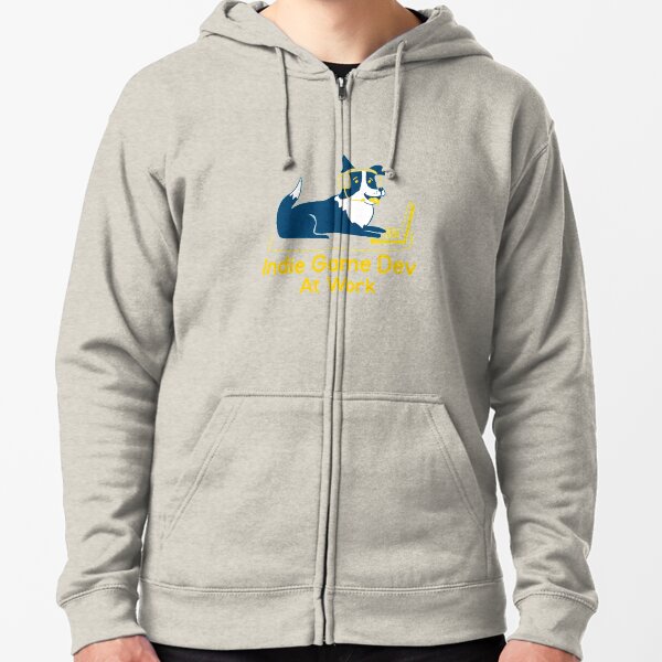 Dev Dog Zipped Hoodie