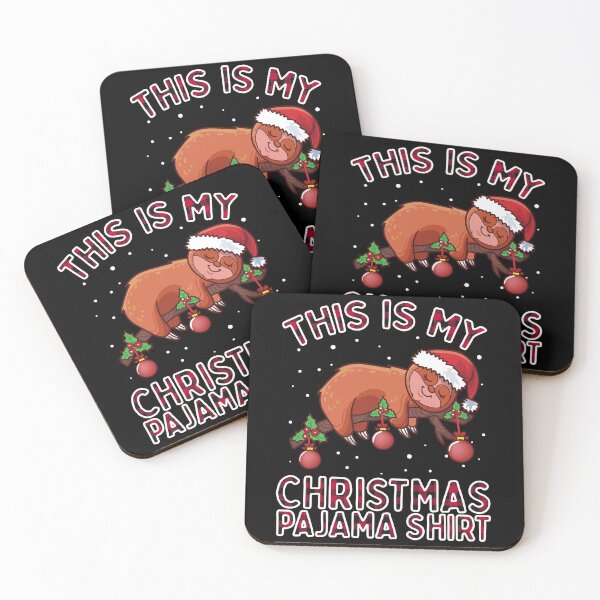 Item preview, This Is My Christmas Pajama Shirt Sloth designed and sold by VDKMerch.