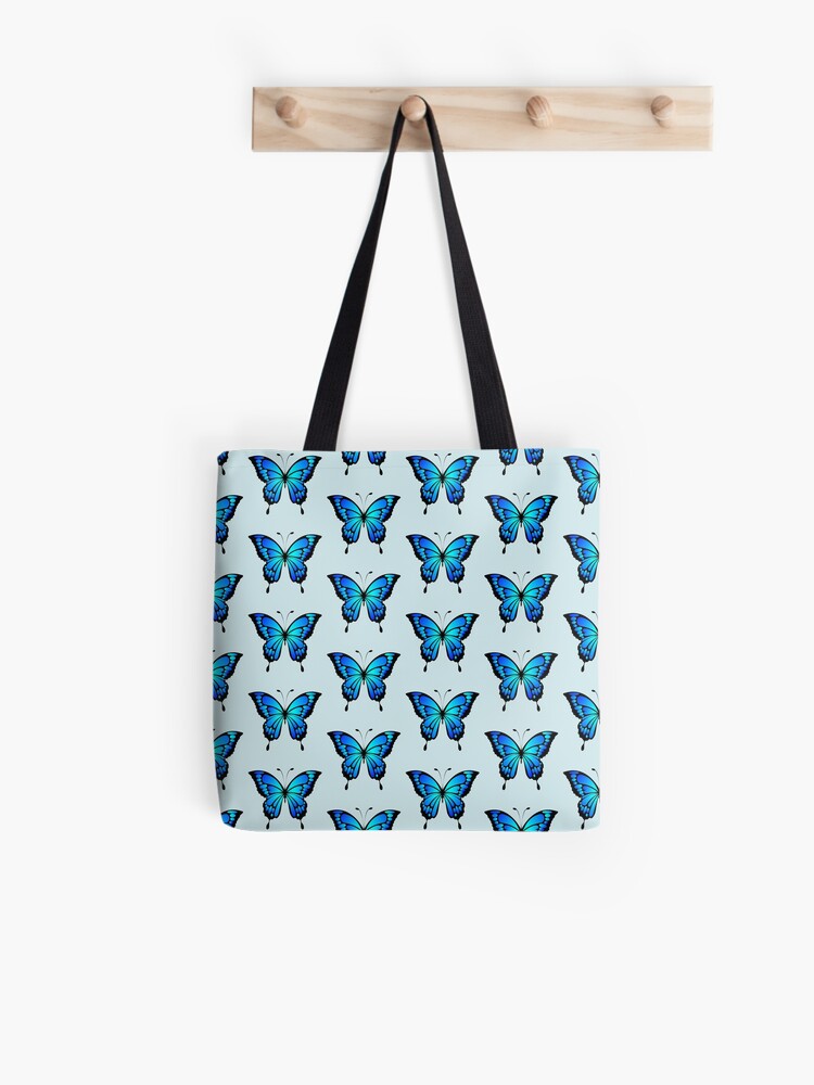 Bolsa merienda cuadros Bambi Azul celeste