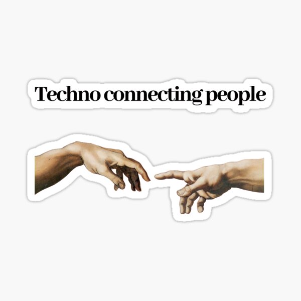 Item preview, Techno Connecting People designed and sold by Express YRSLF.