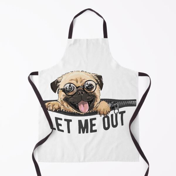 Item preview, Pug Lover Humor - Let me out designed and sold by Maful.