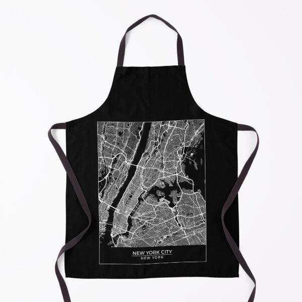 Item preview, New York City, New York Map Art (Black) designed and sold by HawkstoneDesign.