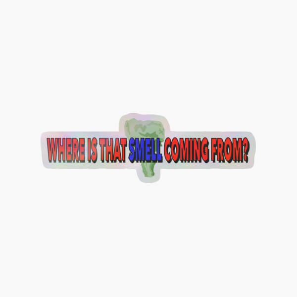 Where Is That Smell Coming From? Holographic Sticker