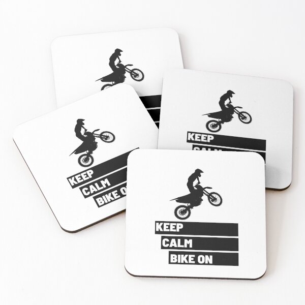 Item preview, Keep Calm Bike on Black 1 designed and sold by kyds.