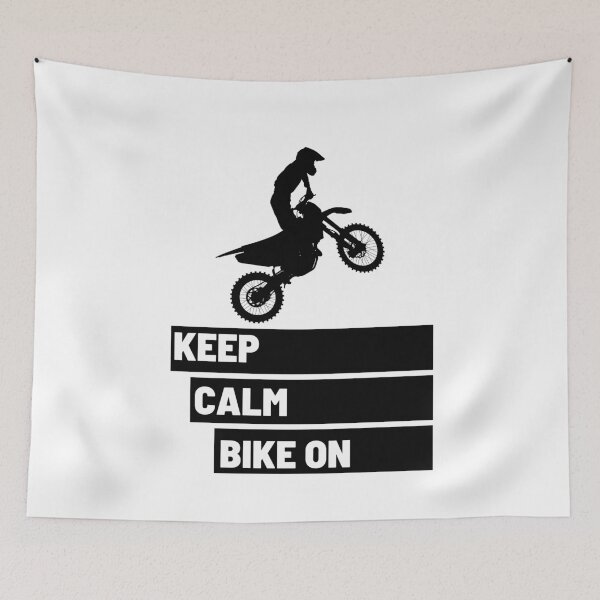 Item preview, Keep Calm Bike on Black 1 designed and sold by kyds.