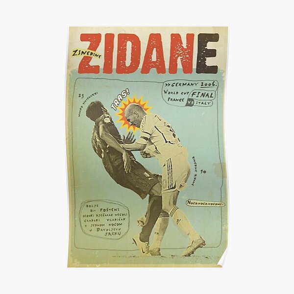 En-tête Zidane Poster