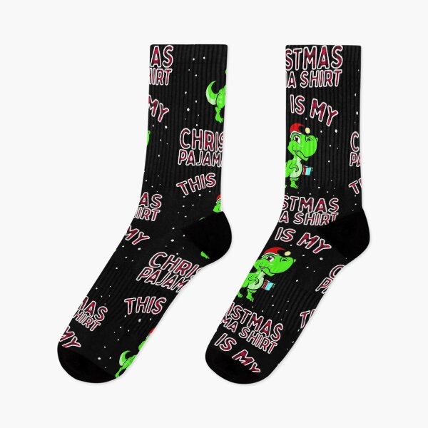 Item preview, This Is My Christmas Pajama Shirt Dino Dinosaur Trex Xmas designed and sold by VDKMerch.
