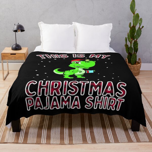 Item preview, This Is My Christmas Pajama Shirt Dino Dinosaur Trex Xmas designed and sold by VDKMerch.