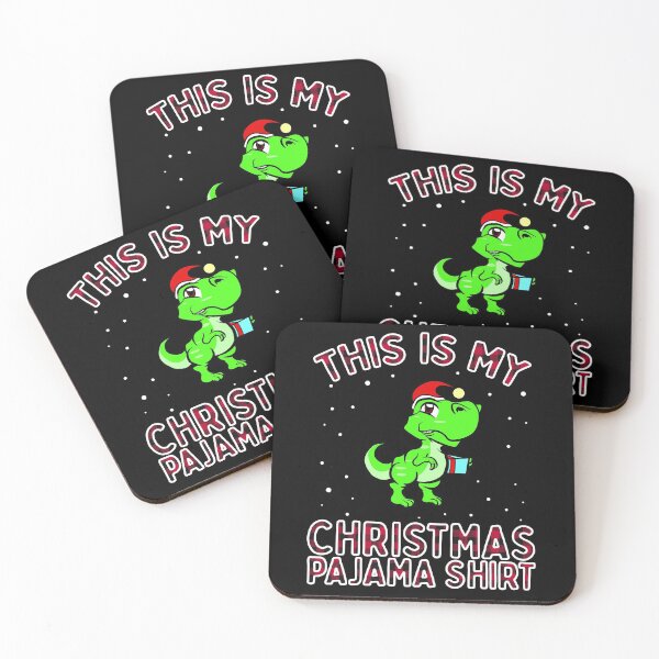 Item preview, This Is My Christmas Pajama Shirt Dino Dinosaur Trex Xmas designed and sold by VDKMerch.