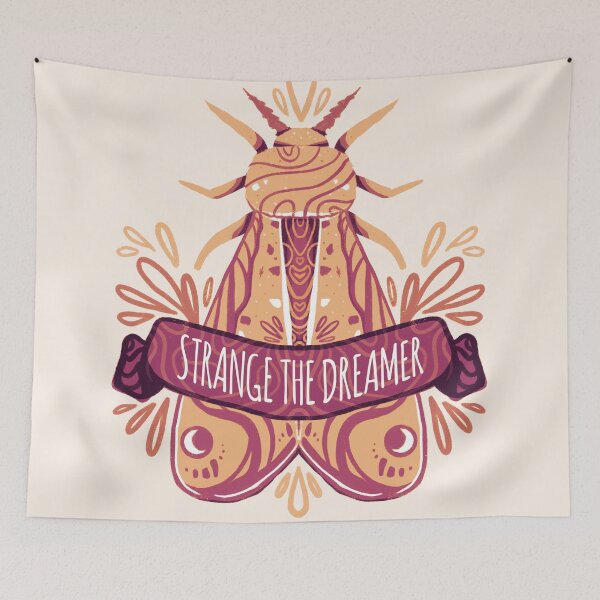 Item preview, Strange the Dreamer Moth 02 designed and sold by Manda Lyn LaCorte.
