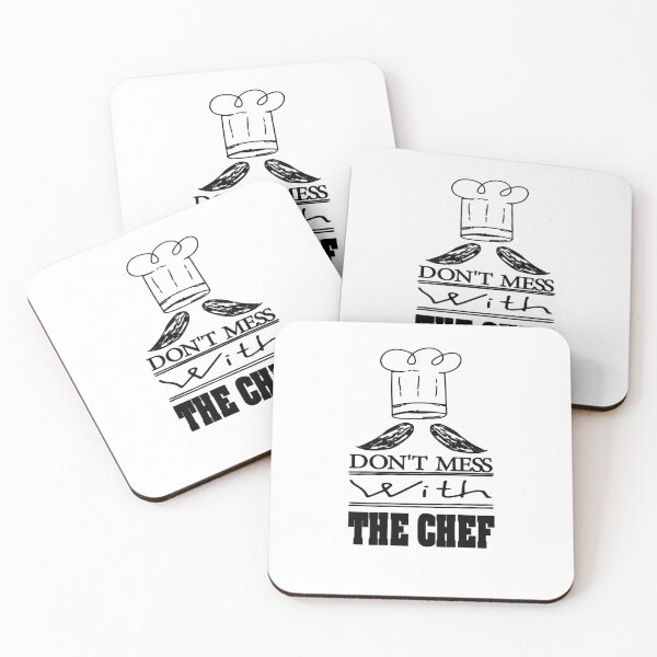Item preview, DON'T MESS WITH  THE CHEF AWESOME  MUSTACH CHEF HAT DESIGH FOR COOK HUSBAND WIFE BOYFRIEND GIRLFRIEND MOM AND DAD AND FRIENDS designed and sold by thebaronart.