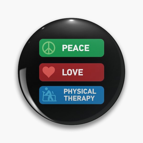 Item preview, Peace Love Physical therapy designed and sold by gpsapparel.