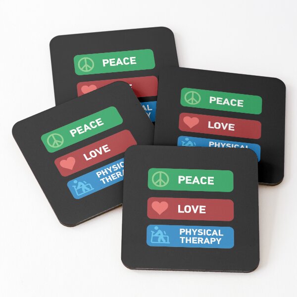 Item preview, Peace Love Physical therapy designed and sold by gpsapparel.