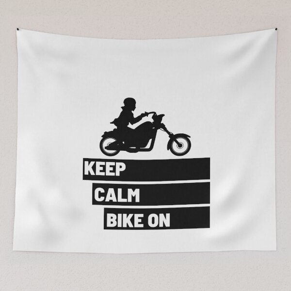 Item preview,  Keep Calm Bike on Black 2 designed and sold by kyds.