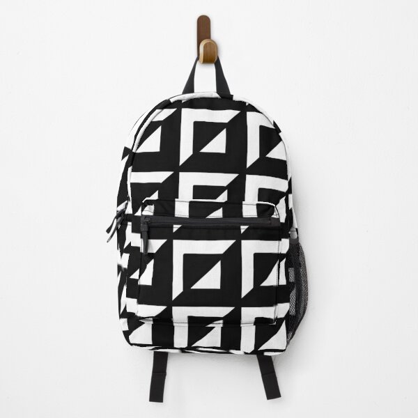 Item preview, Black and White Cube Grid Pattern designed and sold by Andrew Helliwell.