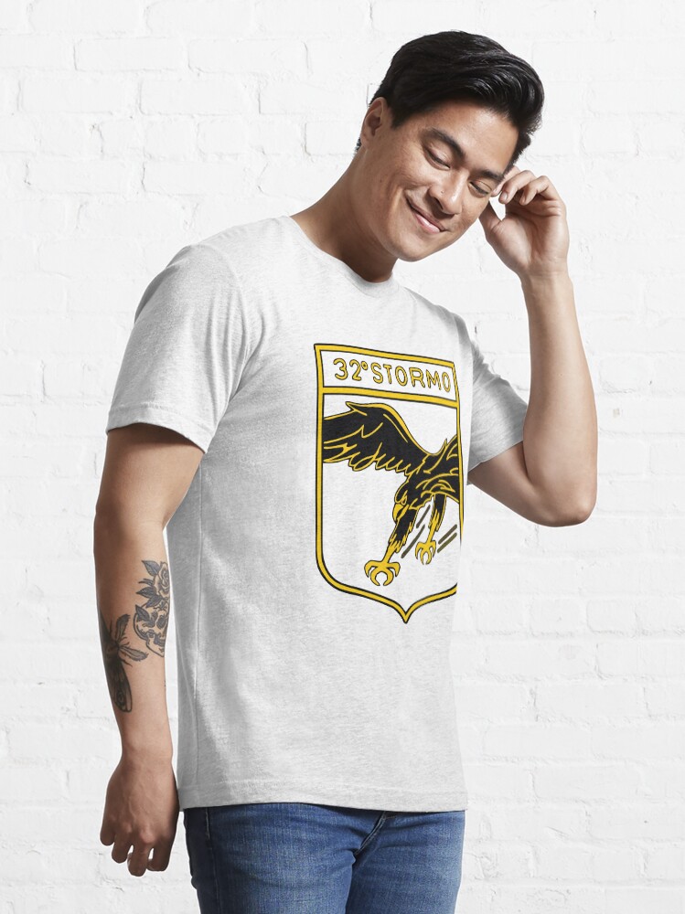 Alternate view of Model 117 - 32º Stormo Essential T-Shirt