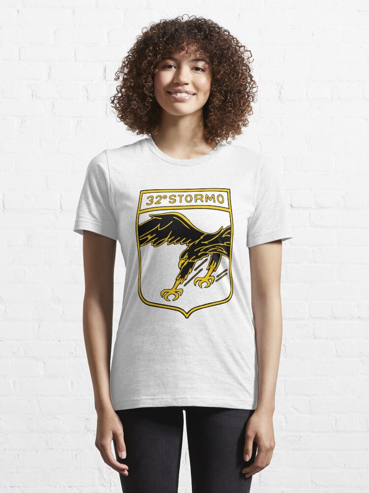 Alternate view of Model 117 - 32º Stormo Essential T-Shirt