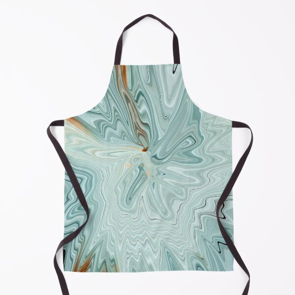 Item preview, Abstract Light white blue Marbling liquid art designed and sold by Butterfly-Dream.