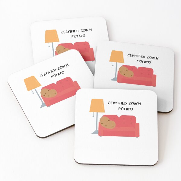 Item preview, Certified couch potato designed and sold by afrapaints.