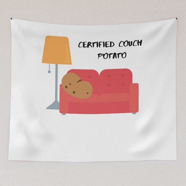 Item preview, Certified couch potato designed and sold by afrapaints.