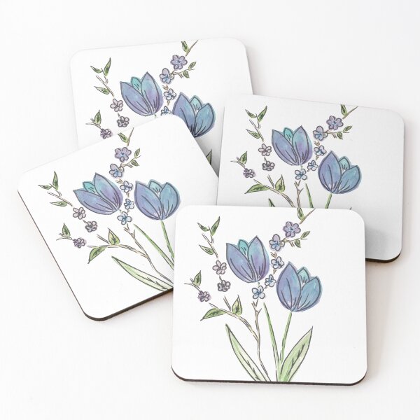 Item preview, Blue Tulips designed and sold by Sarah Raimondi.