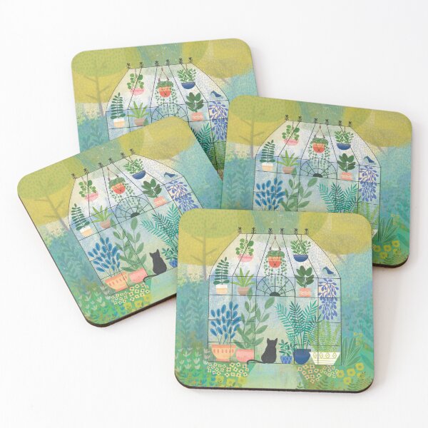 Item preview, Cat in the Greenhouse designed and sold by Anne Lehman.