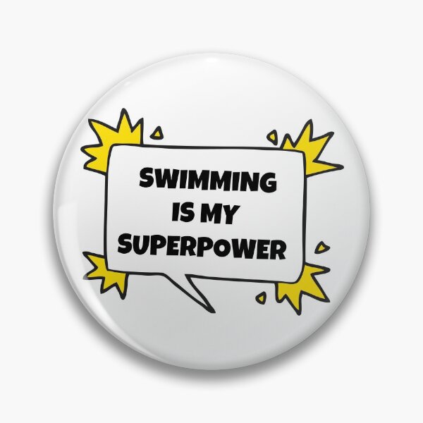 Artikelvorschau, Schwimmen ist meine Supermacht entworfen und verkauft von TheGreenGoat.