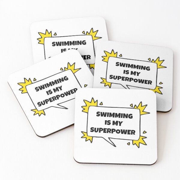 Item preview, Swimming is my superpower designed and sold by TheGreenGoat.