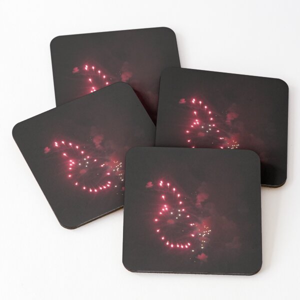 Item preview, Pink firework forming shapes designed and sold by Gaynor-dI.